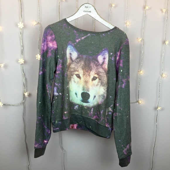 galaxy wolf jumper